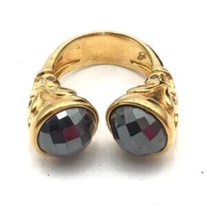 Bronzallure ring size 6 gold